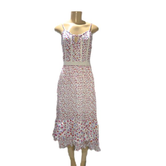 👗JAPNA summer miniature floral print ruffled spaghetti strap dress👗 - Picture 14 of 15